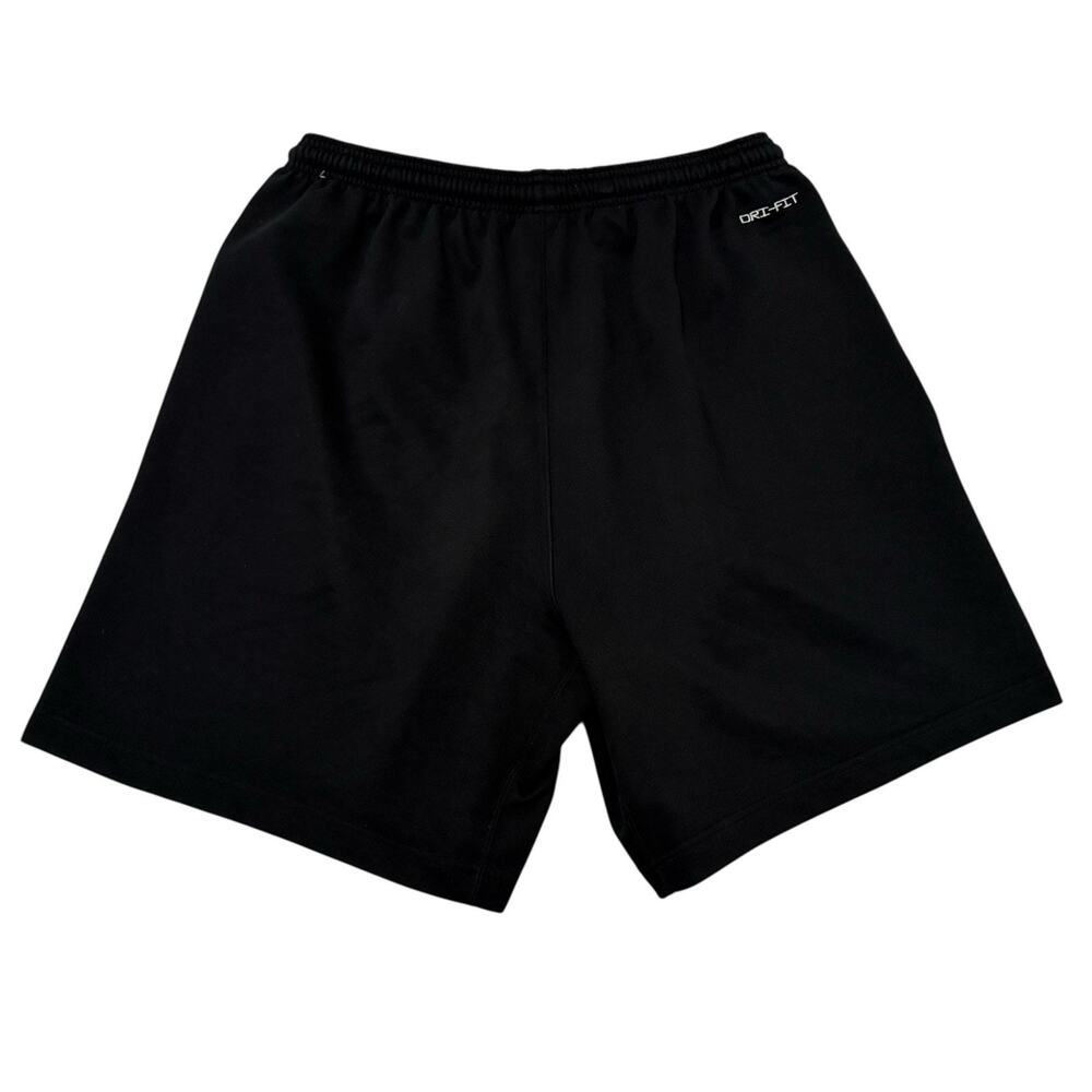 Nike Standard Issue Shorts 9" Men’s XL DQ5712-010 French Terry Basketball Black - Picture 3 of 7